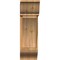 Ekena Millwork Thorton Traditional Rough Sawn Bracket w/ Offset Brace, Western Red Cedar, 8"W x 18"D x 26"H BKT0806X18X26THR01RWR - alternate 3